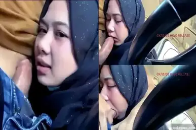 Pacar Bohay Ngisep Kontol di Mobil, Mulut Penuh Peju!