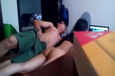 Skandal Mahasiswa Kost Ngentot Bebas Sambil Nonton Bokep Viral HD